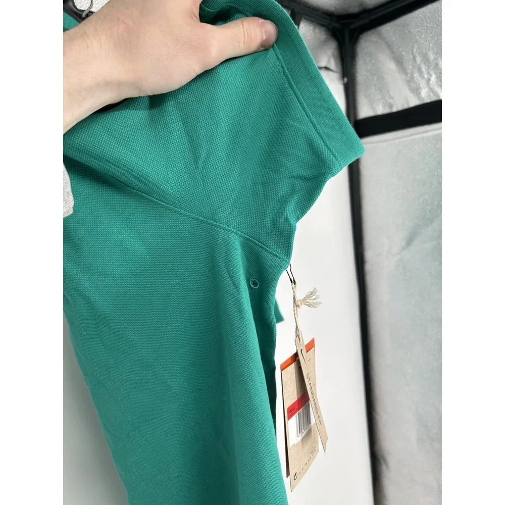 Nike Golf Polo Shirt Mens LT Large Tall Green Dri Fit Performance AT6111-370